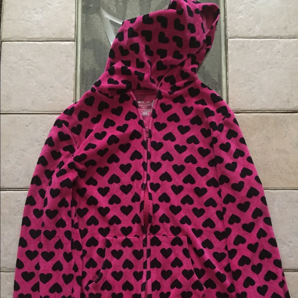 Girls hooded sweater